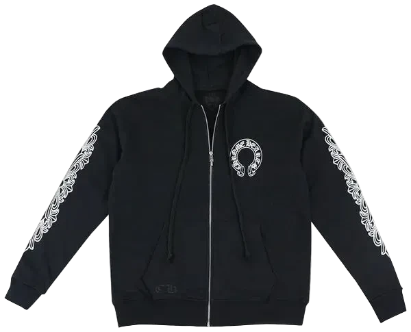 Horseshoe Logo Zip-Up Hoodie