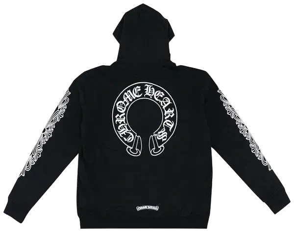 Horseshoe Logo Zip-Up Hoodie