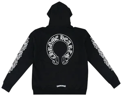 Horseshoe Logo Zip-Up Hoodie